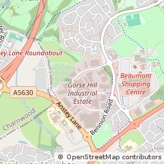 Map of Leicester, Leicestershire