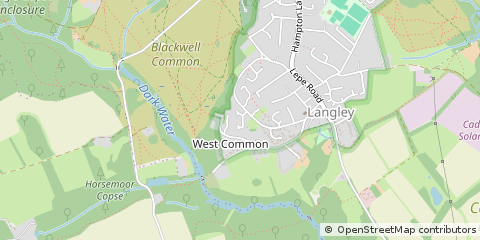 Map of Southampton, Hampshire
