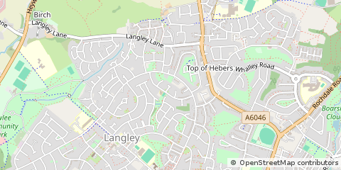 Map of Manchester
