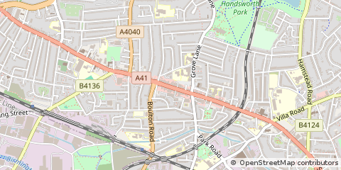 Map of Birmingham, West Midlands