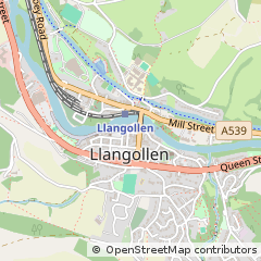 Map of Llangollen
