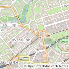 Map of Edinburgh, City of Edinburgh