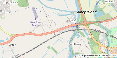 Map of Gloucester, Gloucestershire