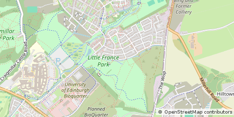 Map of Edinburgh