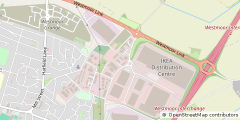 Map of Doncaster