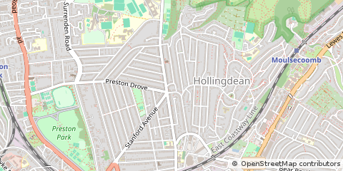 Map of Brighton