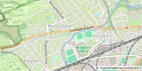 Map of Edinburgh, Midlothian