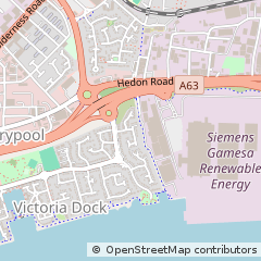 Map of Hull