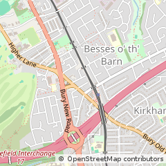Map of Manchester