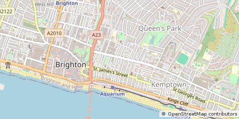 Map of Brighton