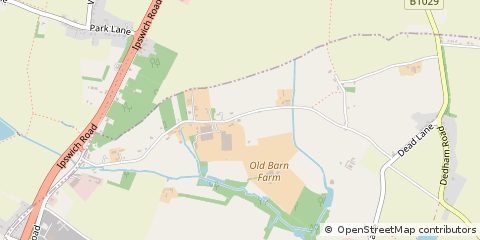 Map of Colchester, Essex