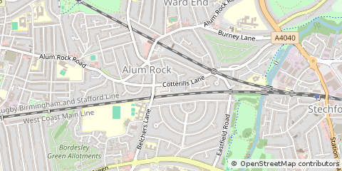 Map of Birmingham