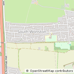 Map of Winchester, Hampshire