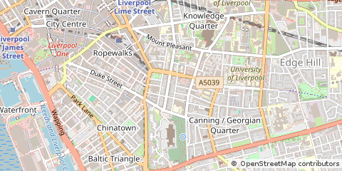 Map of Liverpool
