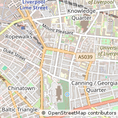 Map of Liverpool