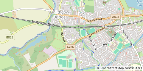 Map of Linlithgow