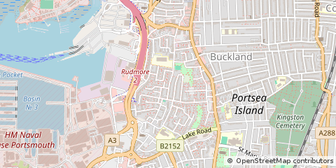 Map of Portsmouth, Hampshire