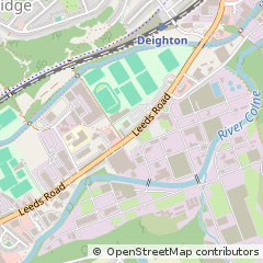 Map of Huddersfield