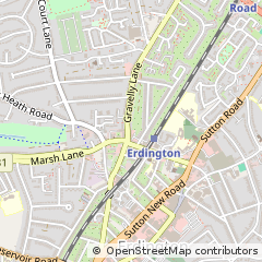 Map of Birmingham