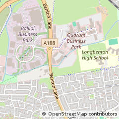 Map of Newcastle Upon Tyne
