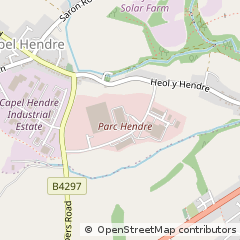 Map of Ammanford