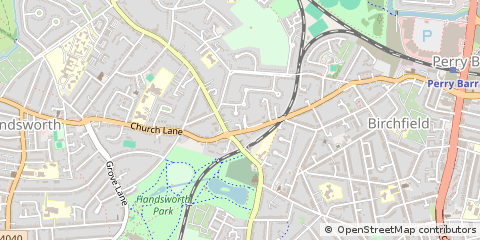 Map of Birmingham