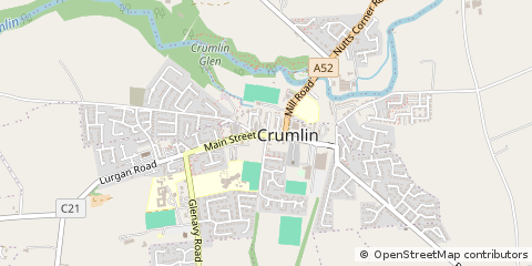 Map of Crumlin
