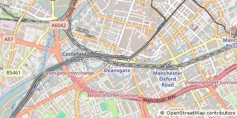 Map of Manchester