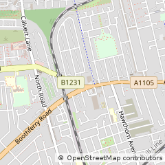 Map of Hull