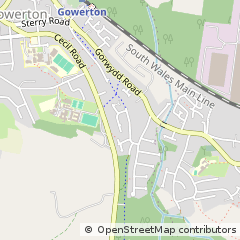 Map of Swansea