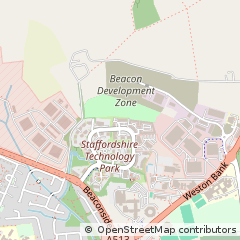 Map of Stafford, Staffordshire