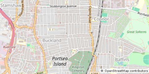 Map of Portsmouth