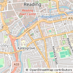 Map of Reading