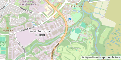 Map of East Kilbride