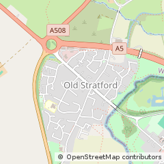 Map of Milton Keynes, Bucks.,
