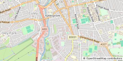 Map of Reading