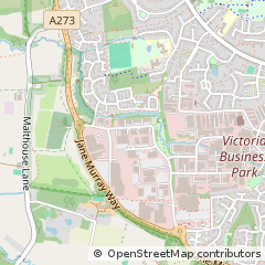 Map of Burgess Hill, West Sussex