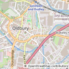 Map of Warley, West Midlands