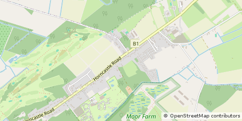 Map of Woodhall SPA, Lincolnshire