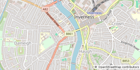 Map of Inverness