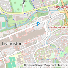 Map of Livingston, West Lothian