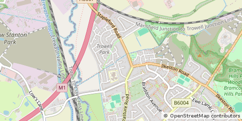 Map of Nottingham