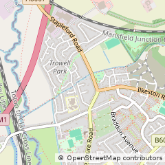 Map of Nottingham