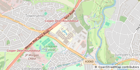 Map of Bournemouth