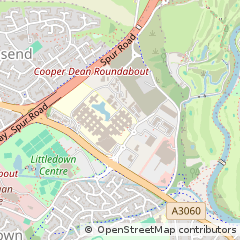 Map of Bournemouth