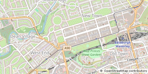 Map of Edinburgh