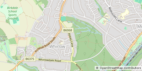 Map of Sheffield