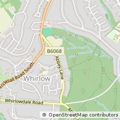 Map of Sheffield
