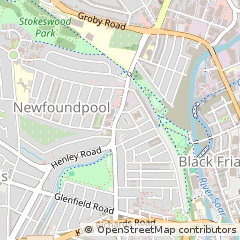 Map of Leicester
