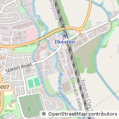 Map of Ilkeston, Derbyshire